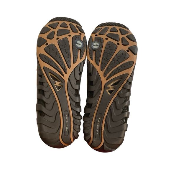 Jambu Air Vent 360 "Xterra" Tan Leather T Strap Comfort Sandals Size 8M Women’s - Picture 6 of 10